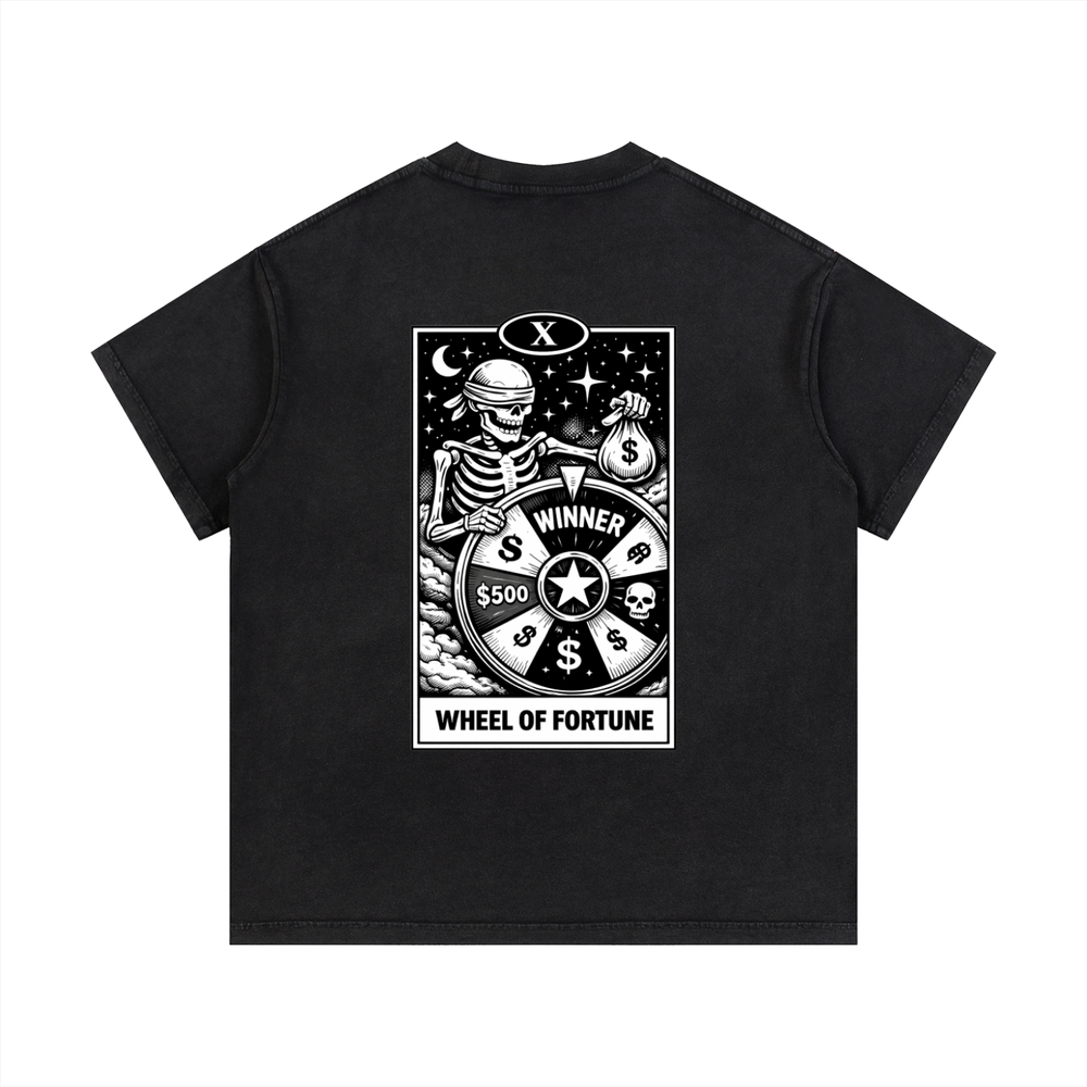 Fortune Favours the Bold — Black — Back