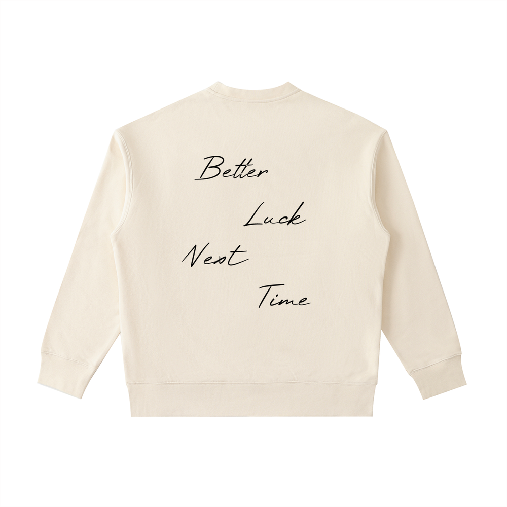 Missed Call Sweater — Apricot — Back