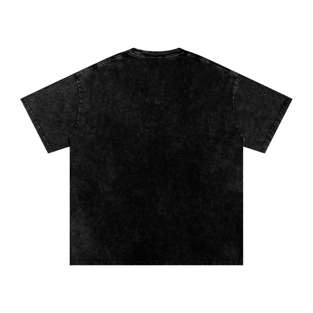 Poolside club Tee — Black — Back