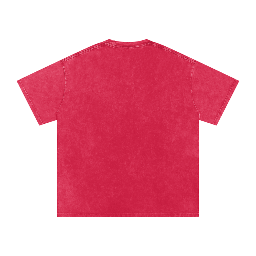 Need Money for Birel Tee — Dark Red — Back