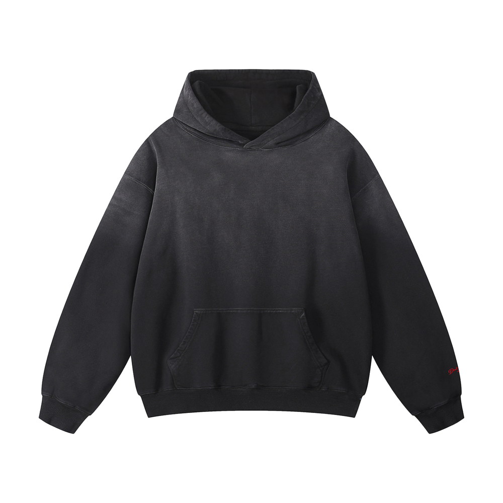 Don't Forget My Love Hoodie — Black — Front