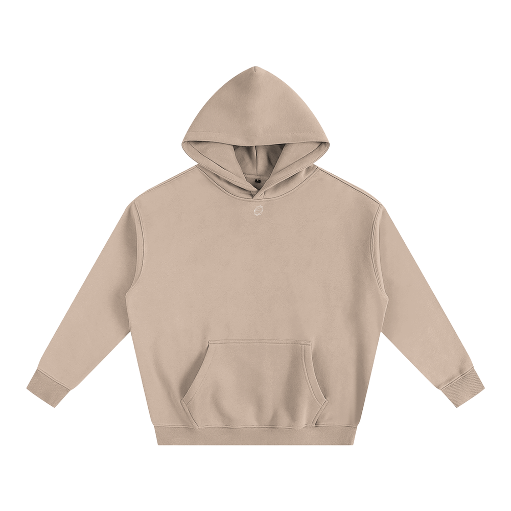 The Ex-Boyfriend Hoodie — Gray Apricot — Front