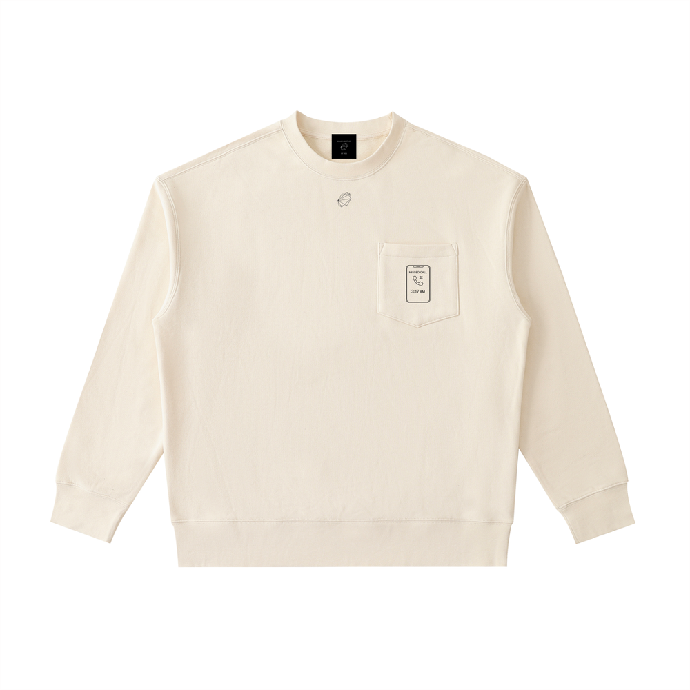 Missed Call Sweater — Apricot — Front
