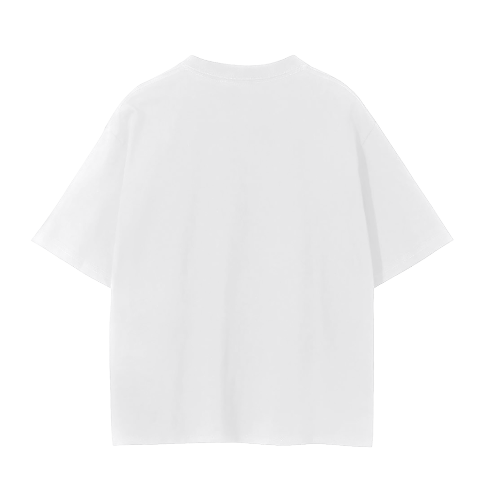 Classic T-Shirt — Solid White — Back