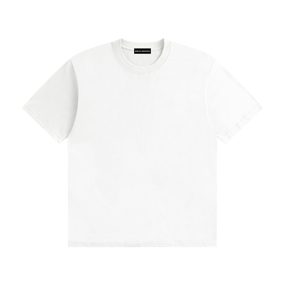 Pretty Girl Sports Car Club Tee — White — Front